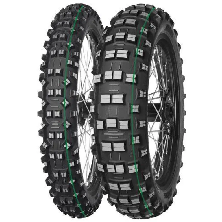 Mitas TERRA FORCE- EF 90/90 R 54 R TT F SUPER LIGHT (FIM) (zielony pasek)